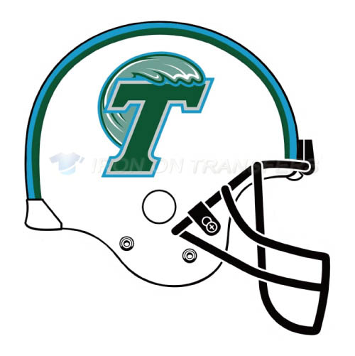 Tulane Green Wave Logo T-shirts Iron On Transfers N6614 - Click Image to Close